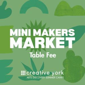 Mini Makers Market Table Fee