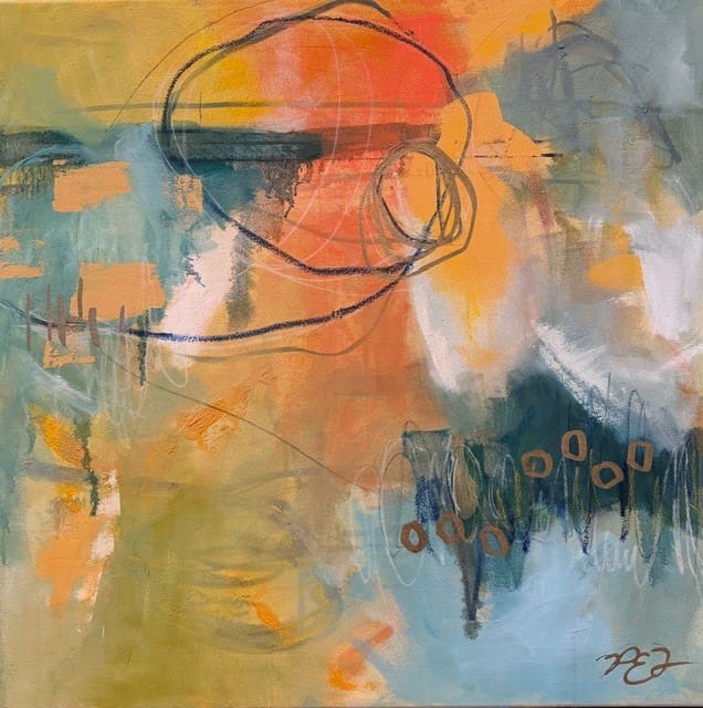 Sunset painting